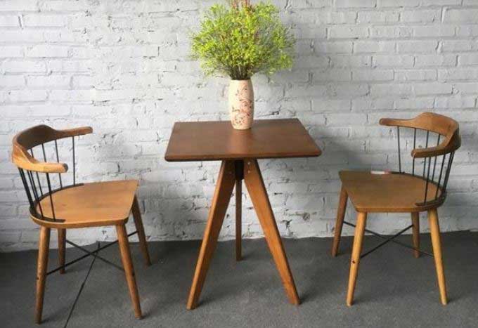 Bàn cafe gỗ Xưởng Mộc HACHI
