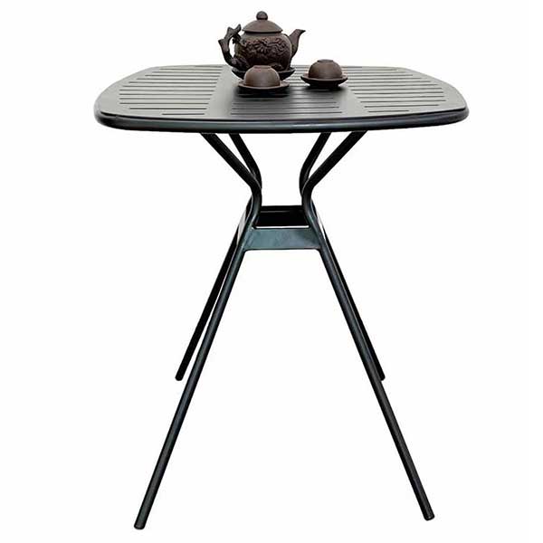 Bàn Cafe chân sắt 4 trụ bằng sắt Xưởng Mộc HACHI