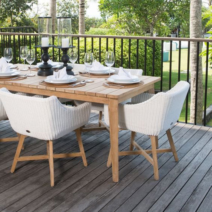 bộ bàn ghế ngoài trời Xưởng Mộc HACHI