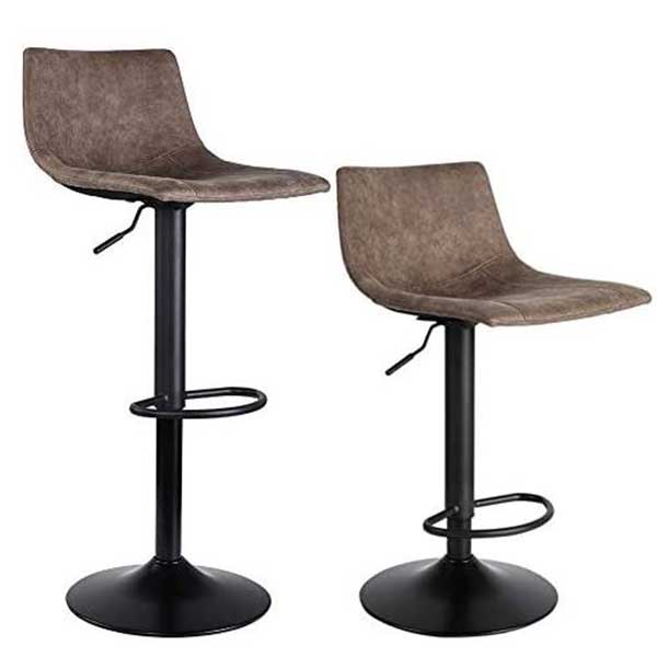 Ghế bar có tựa lưng thấp Xưởng Mộc HACHI
