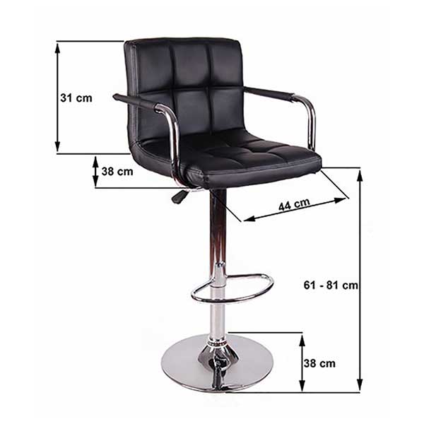 Kích thước ghế Bar tiêu chuẩn Xưởng Mộc HACHI