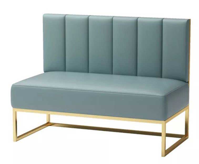 Ghế Sofa cafe băng khung chân sắt