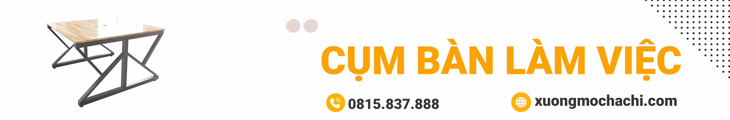 Cụm bàn 2 người