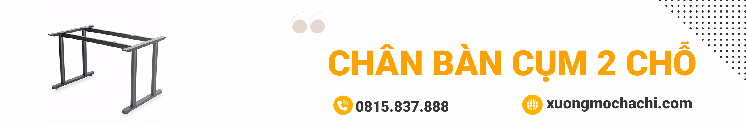 Chân bàn cụm 2