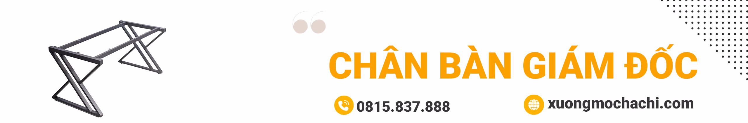 Chân bàn Giám đốc