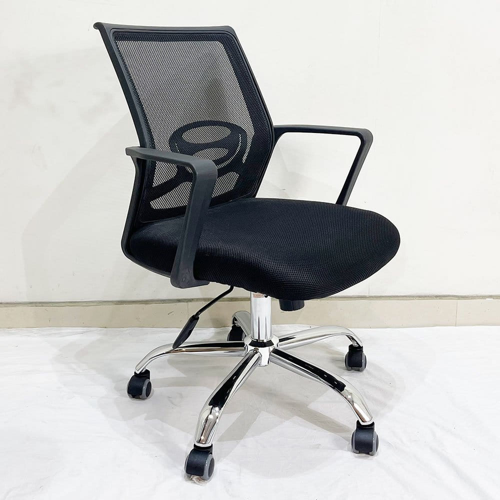 Ghế nhân viên lưng lưới - Xưởng Mộc HACHI