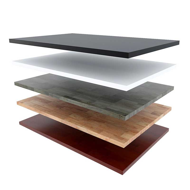màu sắc gỗ cao su tự nhiên Xưởng Mộc HACHI