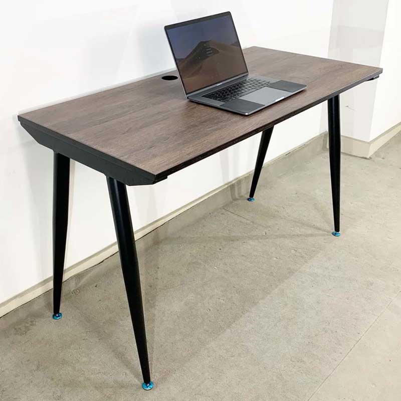 bàn làm việc Hệ CONE chân sắt côn gỗ Plywood - Xưởng Mộc HACHI