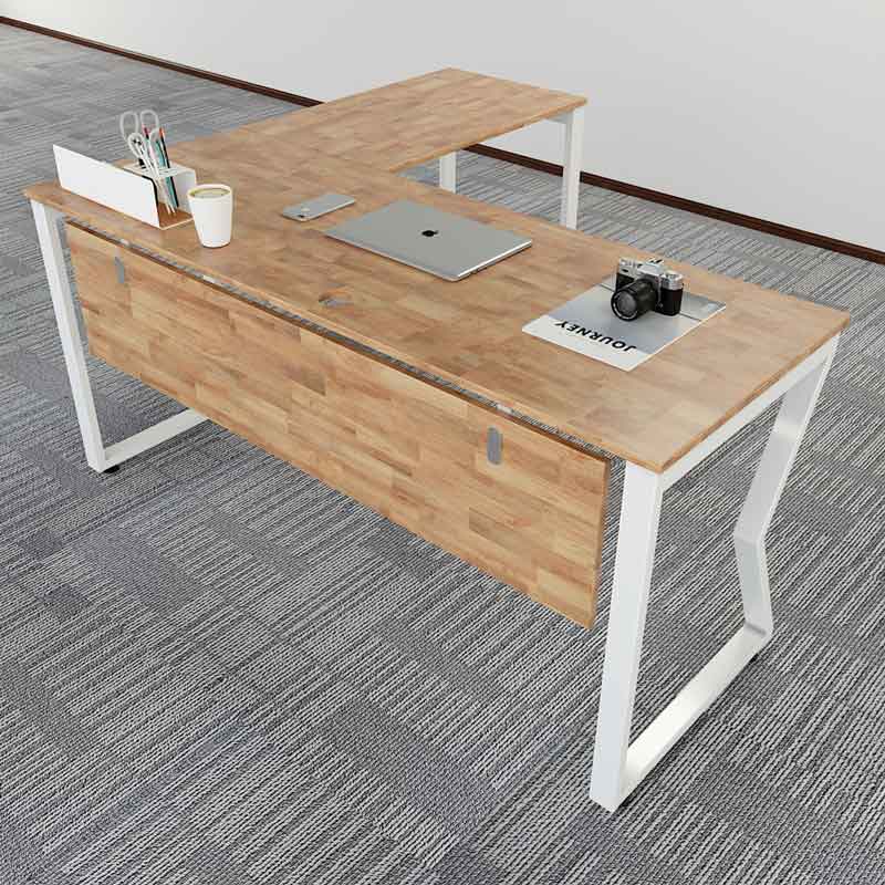bàn làm việc chữ L hệ Mconcept Xưởng Mộc HACHI