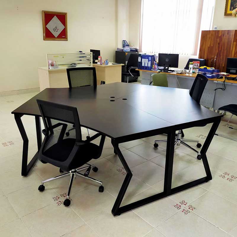 bàn làm việc cụm 3 hệ Mconcept Xưởng Mộc HACHI