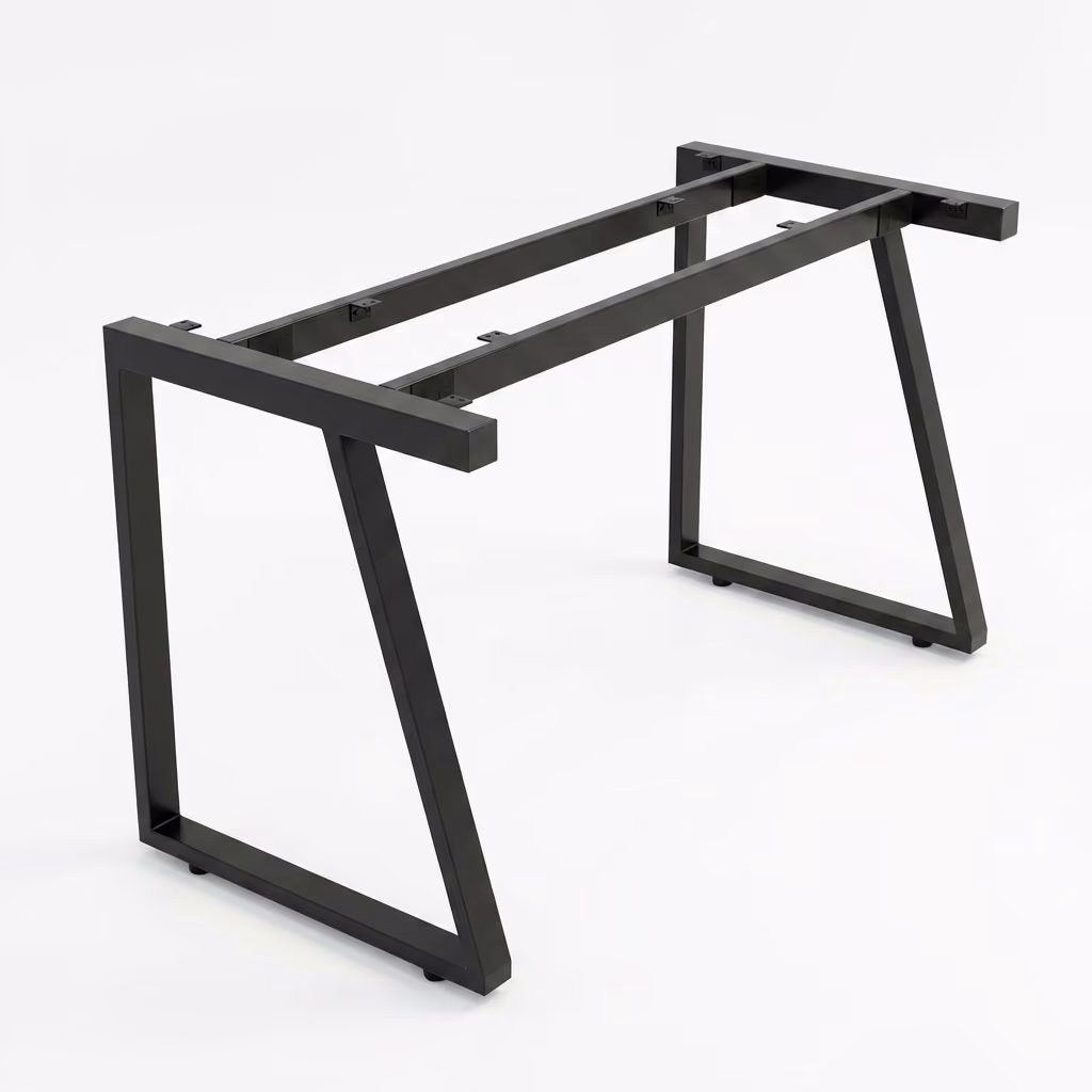 chân sắt cho bàn 1m2 hệ Trapez II Xưởng Mộc HACHI