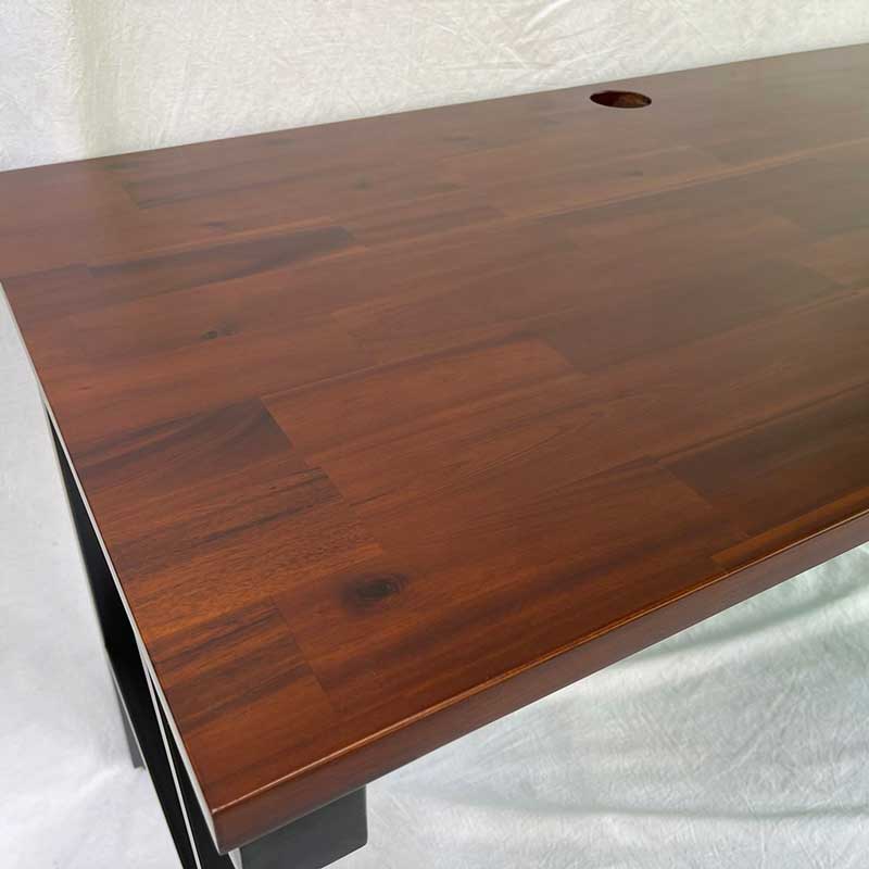 mặt bàn gỗ tràm màu cánh gián Xưởng Mộc HACHI