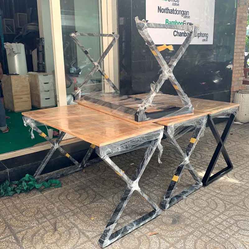 bàn làm việc đơn giản kích thước 120x60cm Xưởng Mộc HACHI
