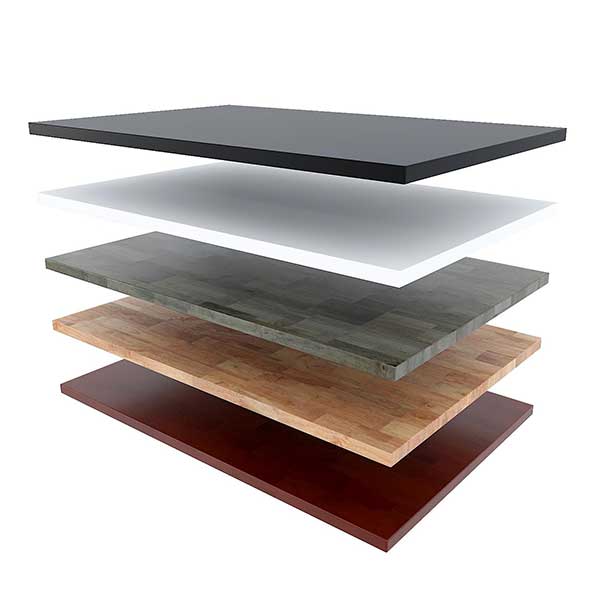 màu sắc gỗ cao su Hệ CONE - Xưởng Mộc HACHI
