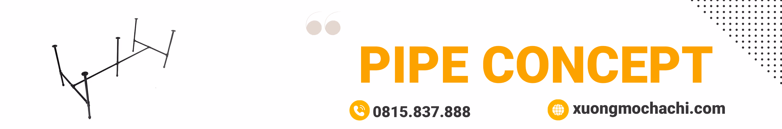 Chân bàn hệ Pipe