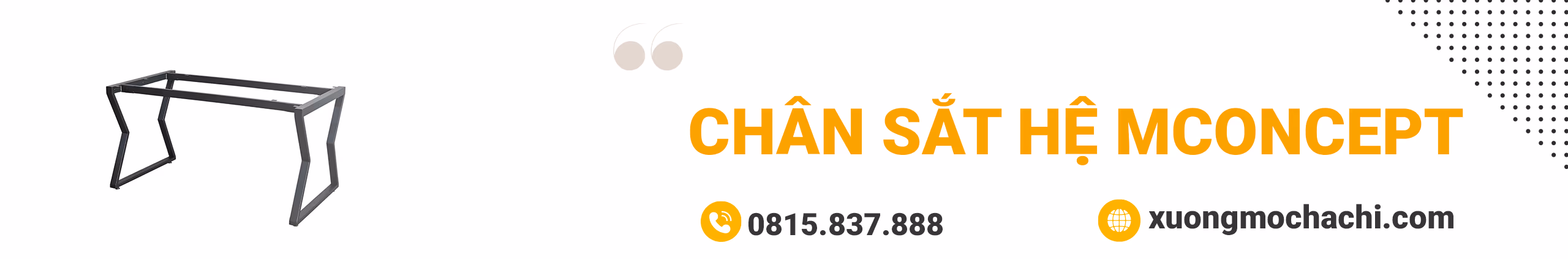 Chân sắt Hệ MConcept