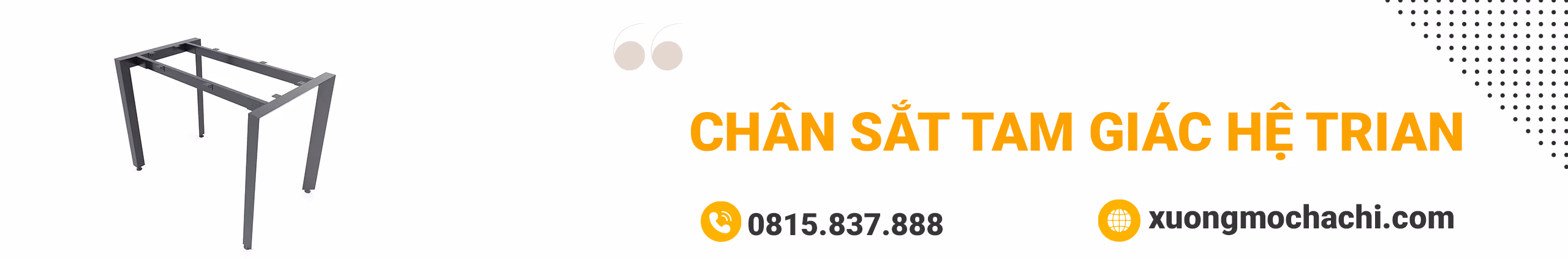 Chân sắt hệ Trian