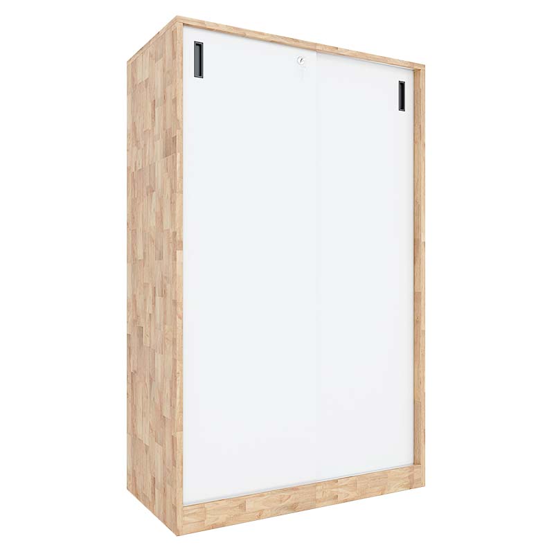 Tủ hồ sơ 3 tầng cao 120cm có cửa lùa