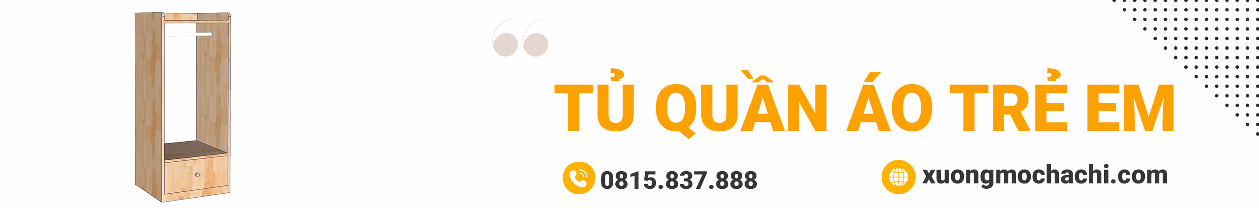Tủ quần áo trẻ em