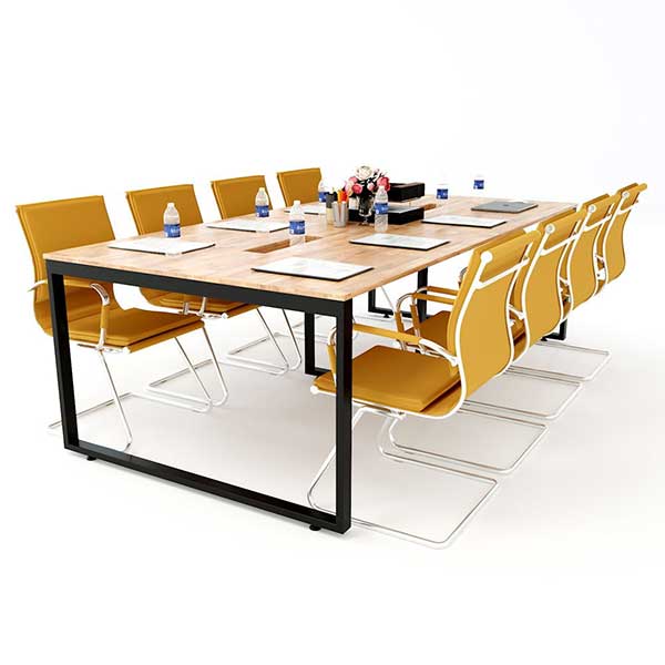 Bàn họp 120x240cm hệ Rectang