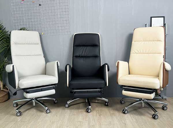 Ghế da văn phòng nhiều màu sắc lựa chọn