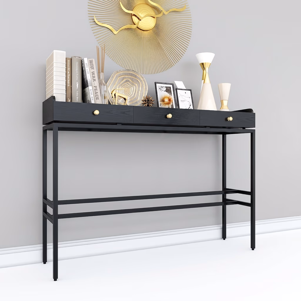 Bàn console 3 hộc kéo tha hồ để đồ