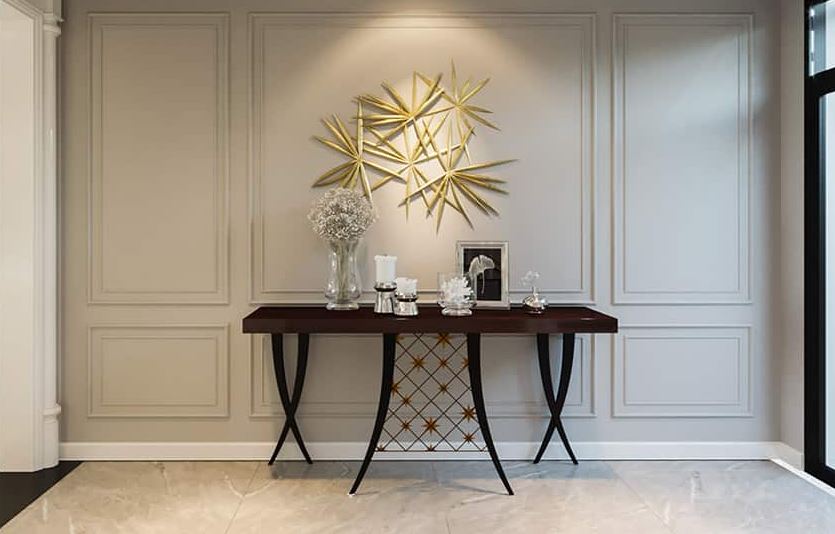 Bàn console dùng để trang trí các không gian trống