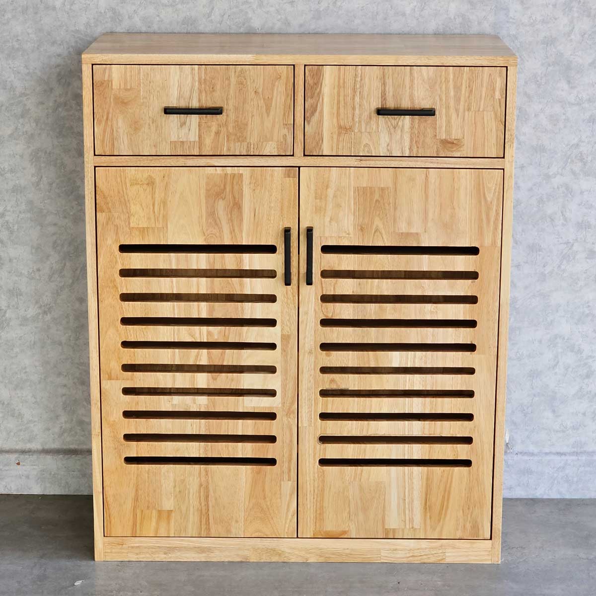 Tủ giày gỗ có rãnh thông thoáng