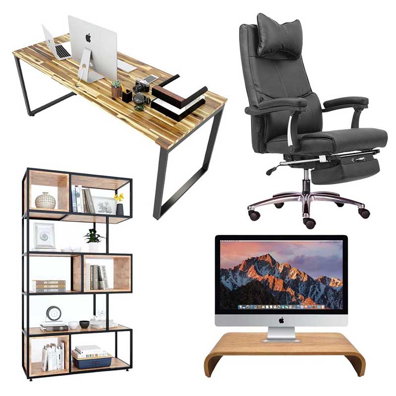 Combo nội thất phòng làm việc kích thước lớn