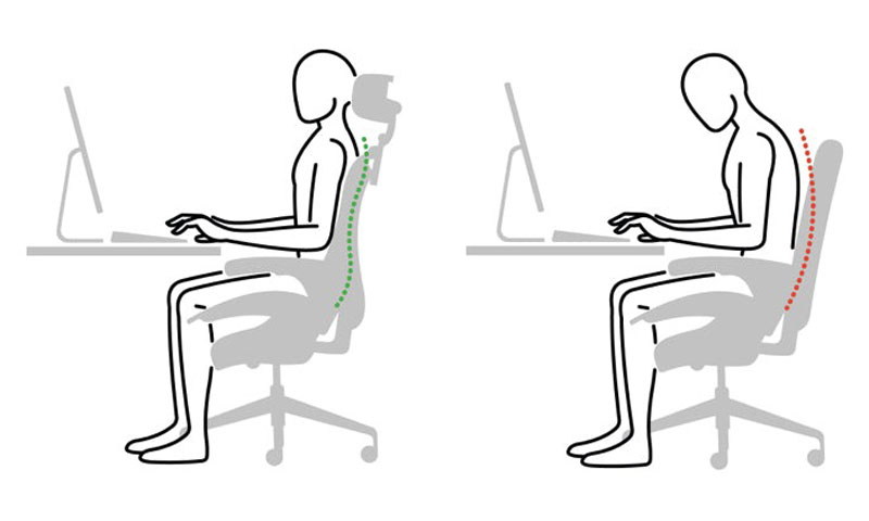 Ghế công thái học giúp nâng đỡ phần đầu - Xưởng Mộc HACHI