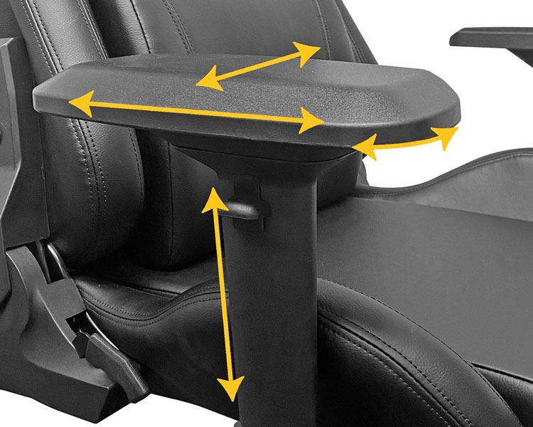 Tay ghế công thái học có thể điều chỉnh 4D - Xưởng Mộc HACHI