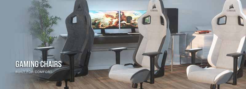 Ghế Game Cosair với nhiều dòng sản phẩm