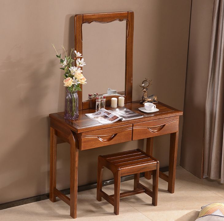Bàn trang điểm gỗ sồi 5