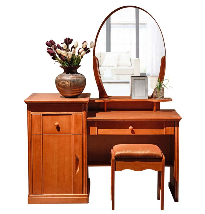 Bàn trang điểm gỗ sồi 7