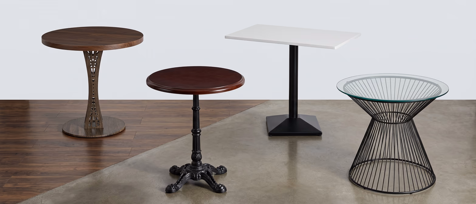 Chân bàn cafe sắt Xưởng Mộc HACHI
